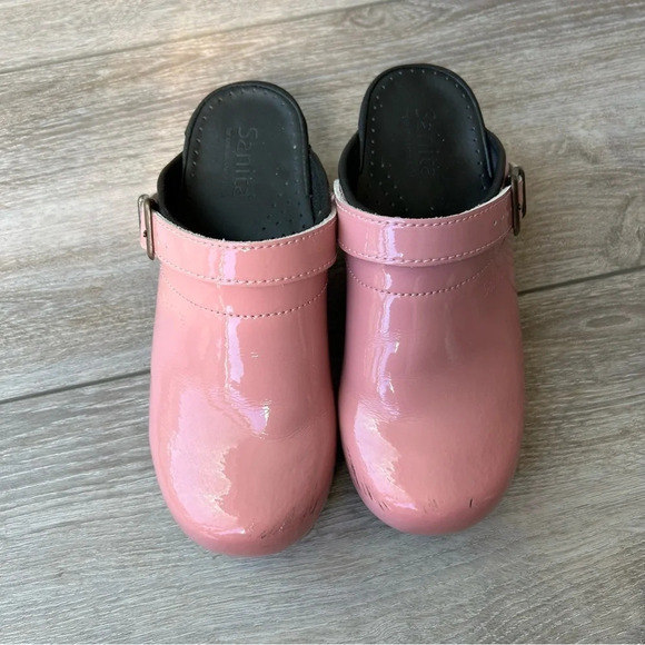 Sanita Freya  Open Patent Leather Clog - Picture 3 of 15